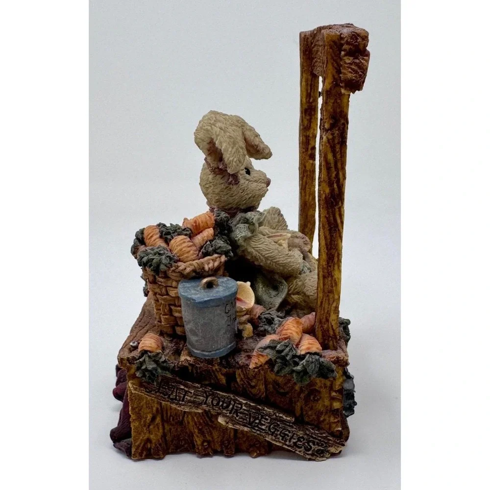 Boyds Bears & Friends – Amelia's Enterprise Carrot Juice Music Box – 1996 – 1E